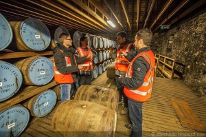 Tasting some 40 year old Balvenie straight from the barrel with the guys from the Boat City Whisky Club